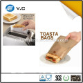 Fornecedor China Non-stick Reutilizável PTFE torradeira ba toastie sacos saco sanduíche fácil